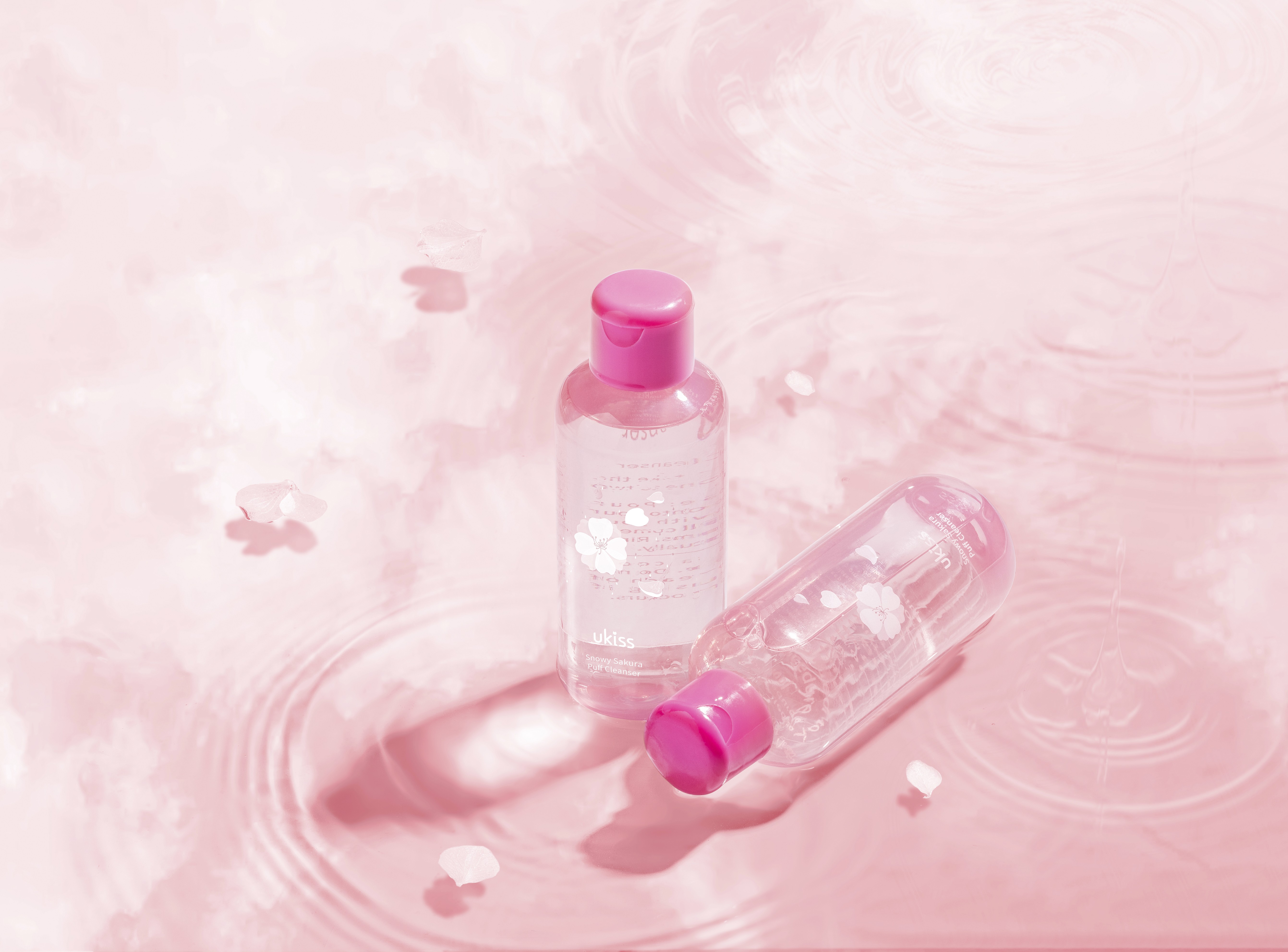 雪樱花粉扑清洗液